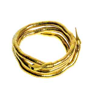Egyptský náramok 90cm Zlatý Had