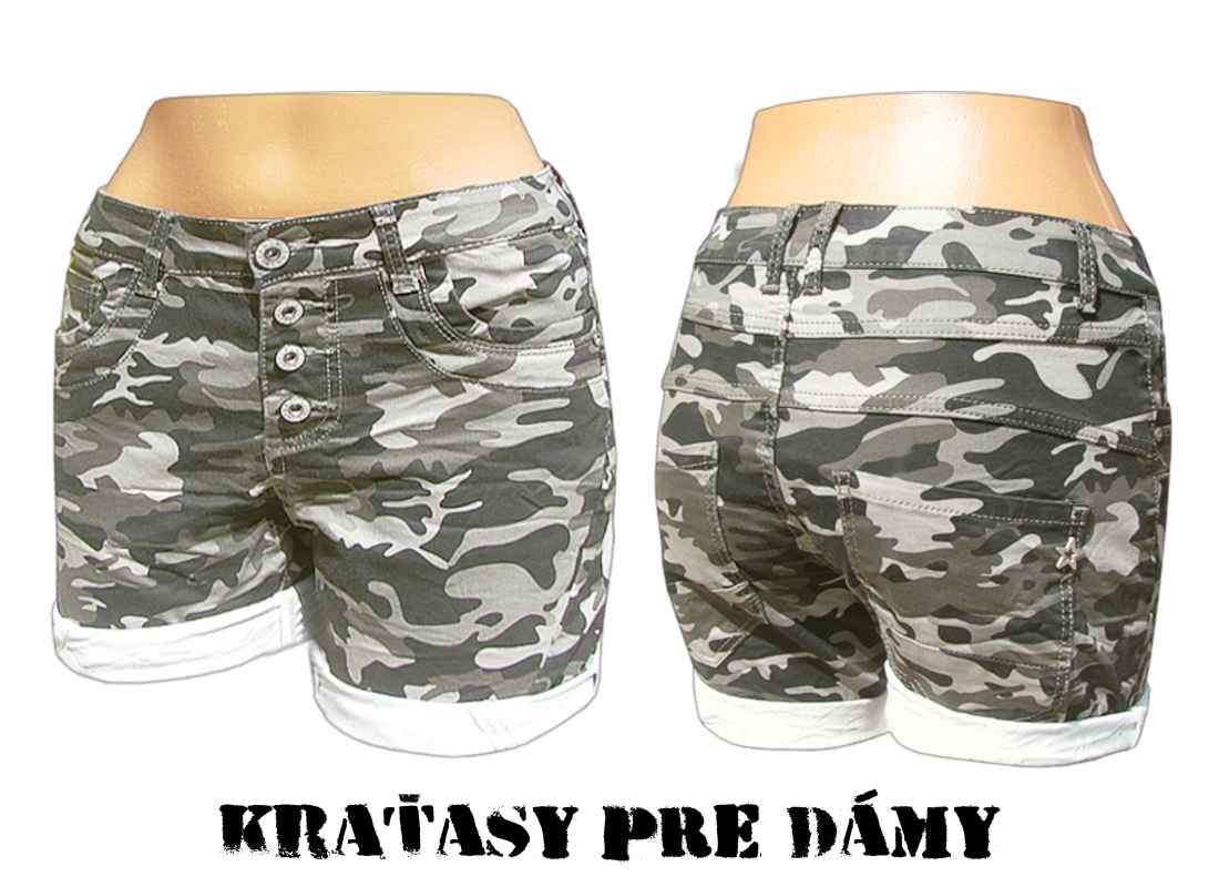 Lacné dámske kraťasy - Armyshop