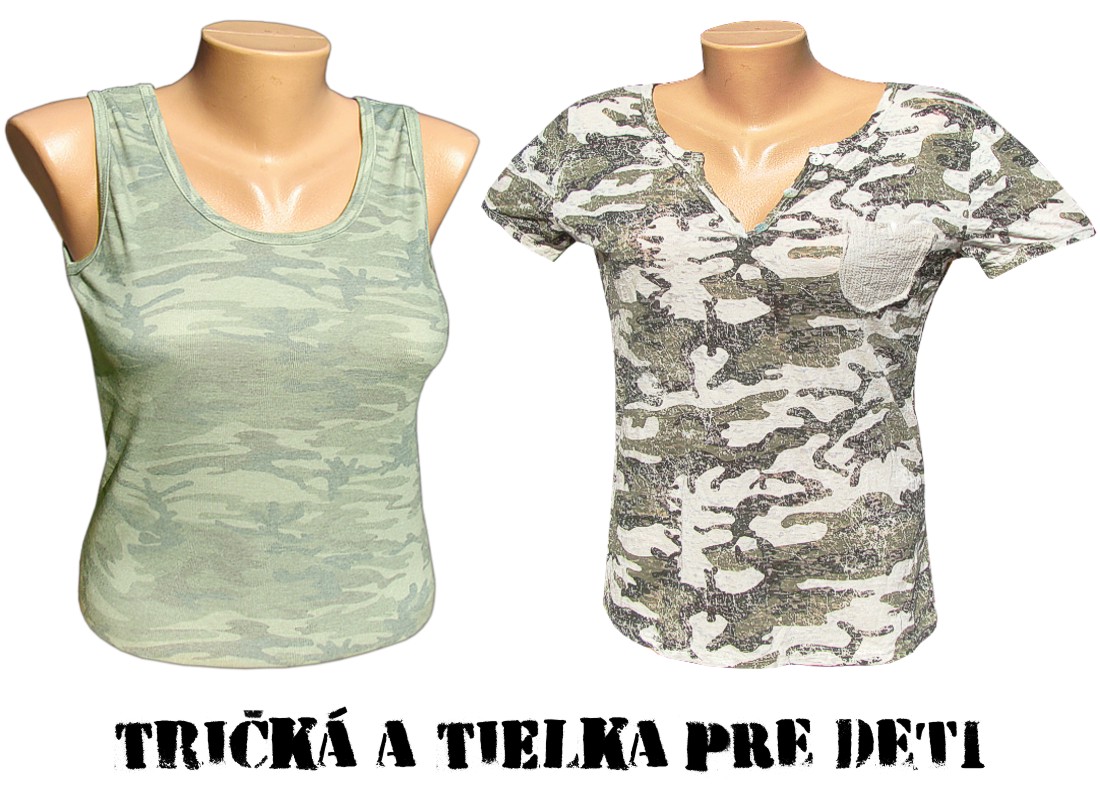 dámske tričká a tieľka - armyshop Nitra