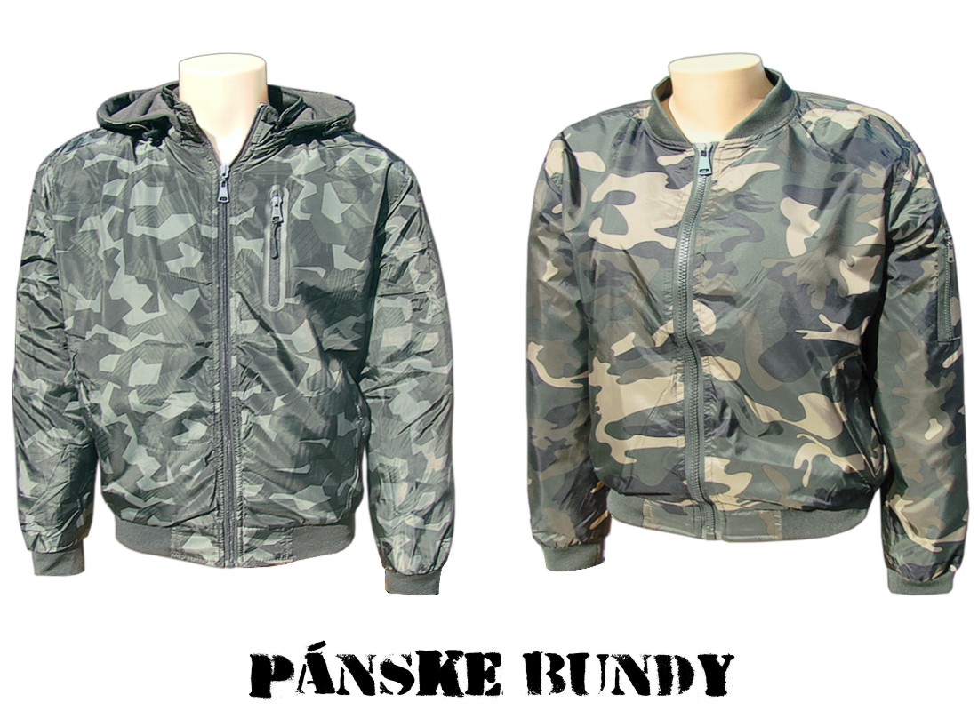 Pánske bundy akcia - online armyshop a veľkoobchod