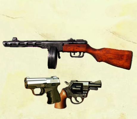 Zbrane expanzné Tifantex armyshop zbrane, samopaly, gulomety, československý sa. 58, špagin, ruský samopal,