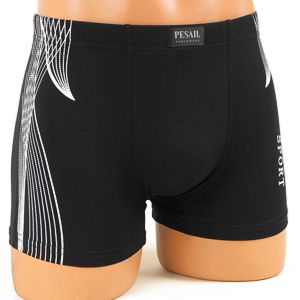 Zľava -40% na veľkosť XL - Boxerky bambusové čierne Sport Pesail