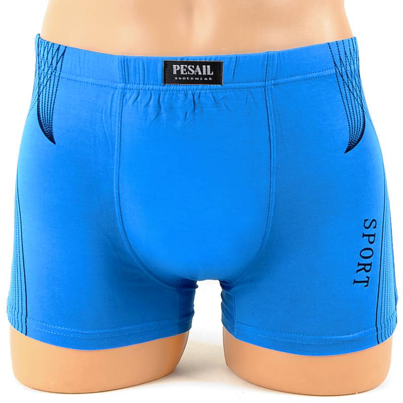 Zľava -40% na veľkosť XXL - Boxerky Bavlna Sport modré