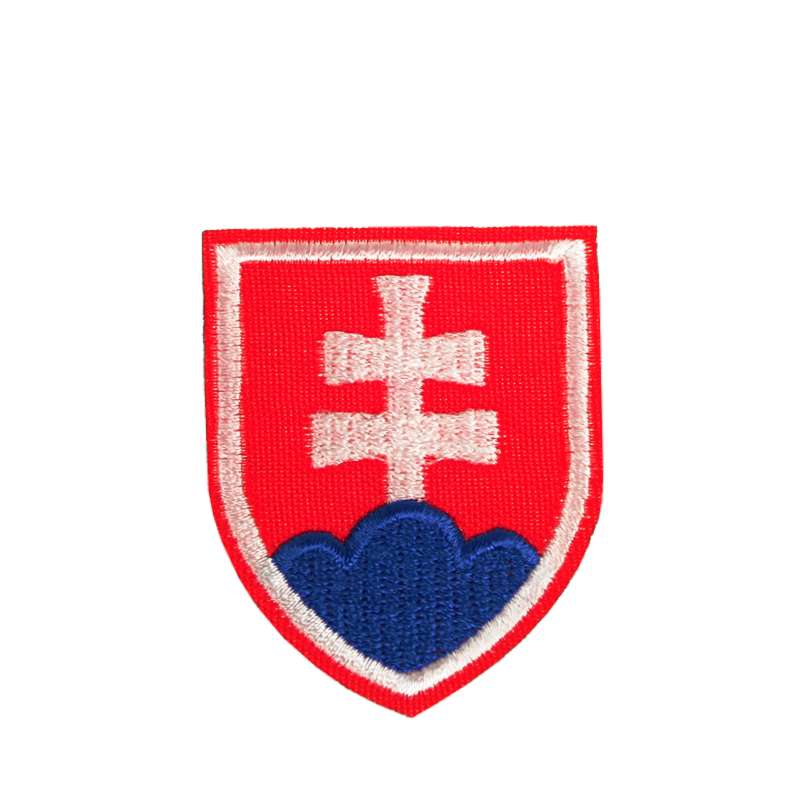 Textilná nášivka slovenský znak 4x5cm