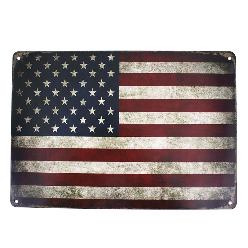 Tabula RETRO USA vlajka 200x300mm