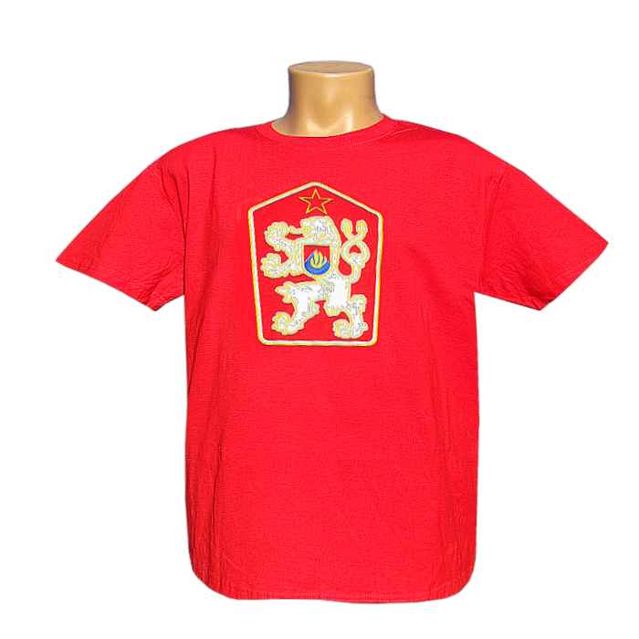 Tričko Znak ČSSR červené
