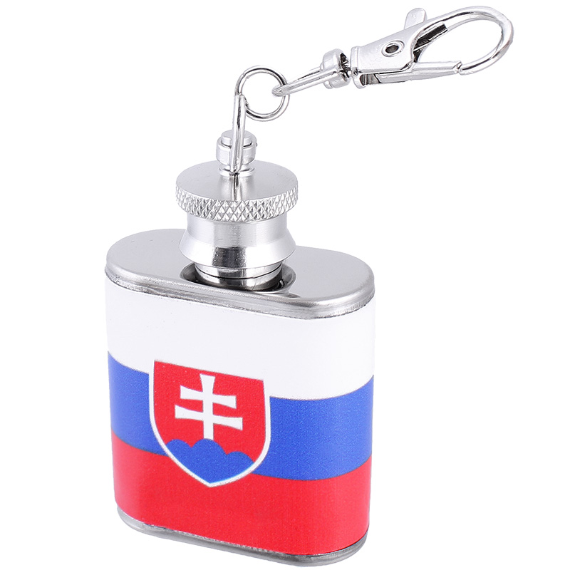 Ploskačka kľúčenka 0,3 dcl Slovakia