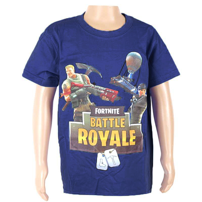 detské tričko modré Fortnite Battle Royale