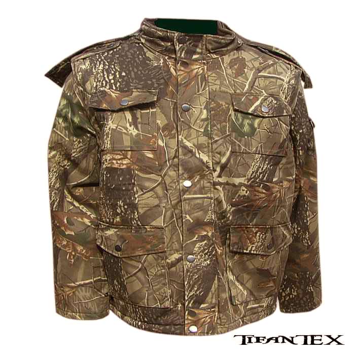Bunda LOSHAN zateplená 3/4 Realtree Oak green