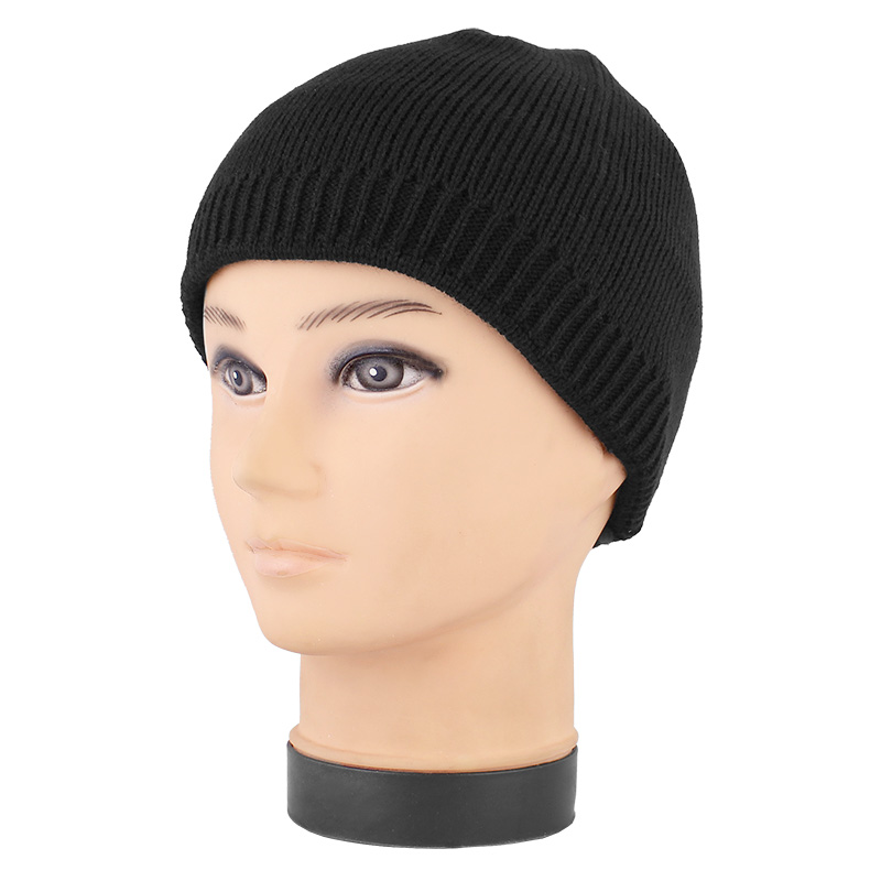 Pánska čiapka na zimu SF čierna