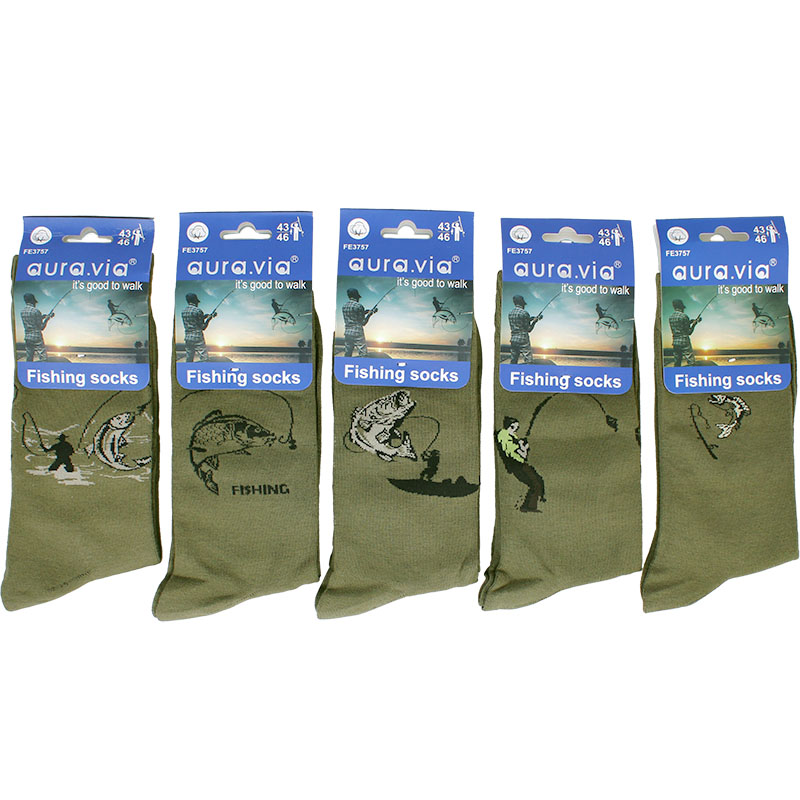 Ponožky pre rybára 5párov FE3757 aura.via