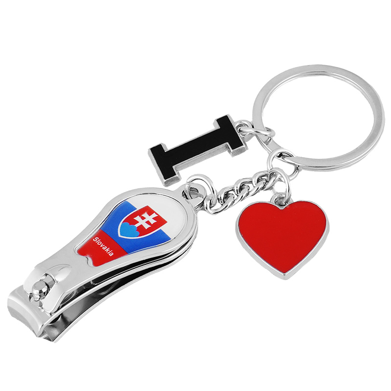 Kliešte na nechty kľúčenka Slovakia