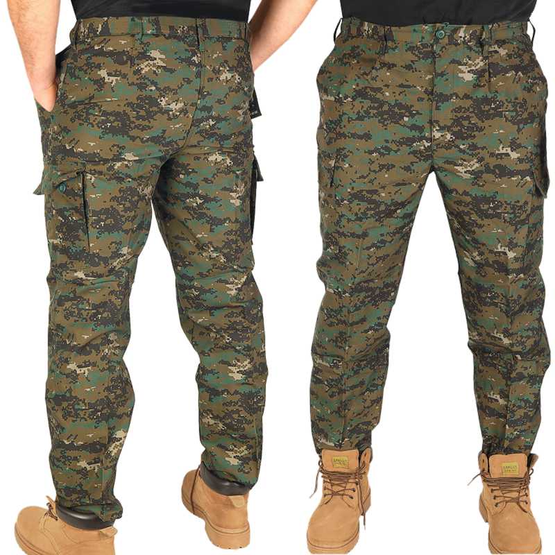 Zľava -45% Pánske nohavice Digital woodland Ripstop BDU