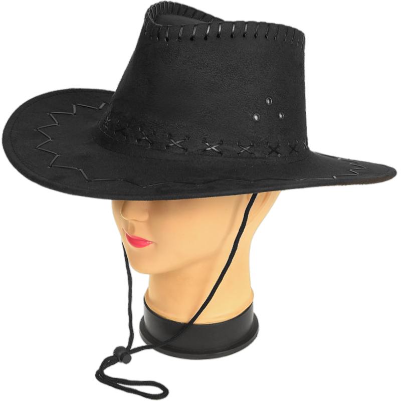 Kovbojský klobúk Cowboy čierny