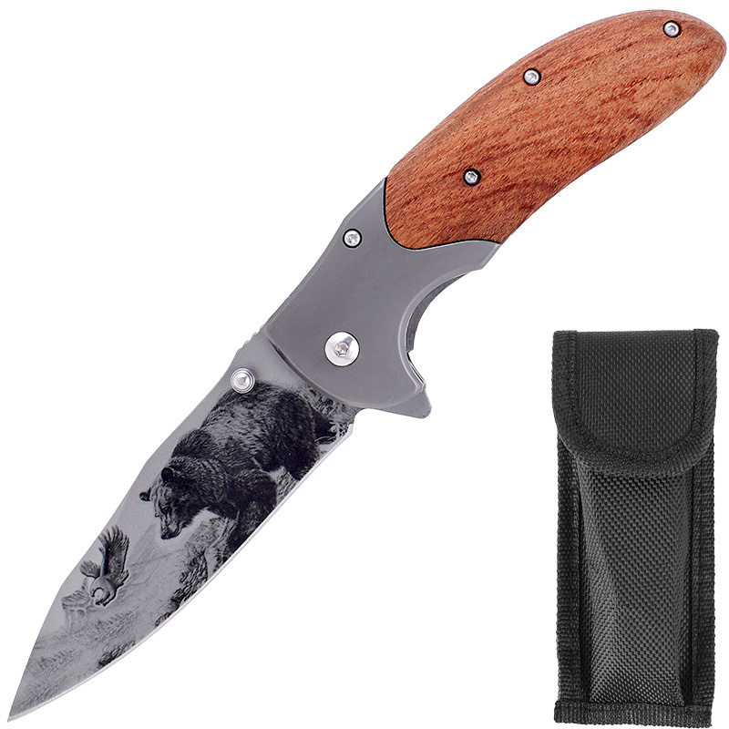 Nôž do vrecka TFT Medveď