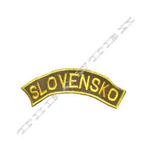 Nášivka Slovensko oblúk