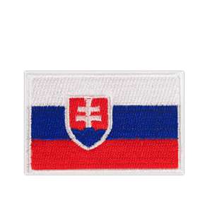 Textilná nášivka Slovenská vlajka