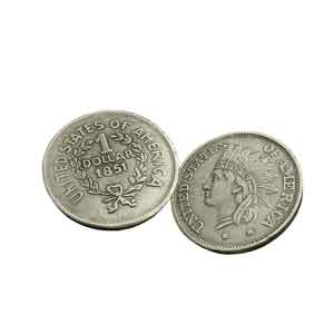 Minca 1 Dollar 1851