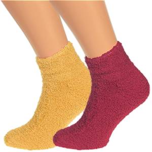 Dámske froté ponožky 3páry Mix Farba