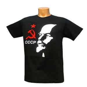 Tričko Lenin čierne