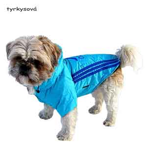 Oblečenie pre psíka s kapucou Adidog