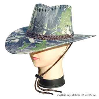 maskáčový klobúk real tree 3D
