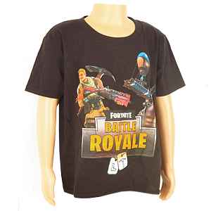 detské tričko čierne Fortnite Battle Royale