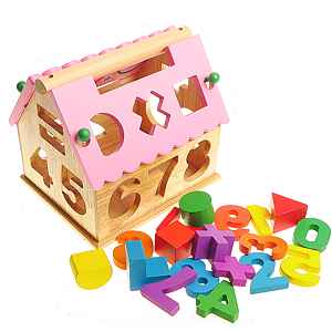 skladačky pre deti puzzle domček 3D 