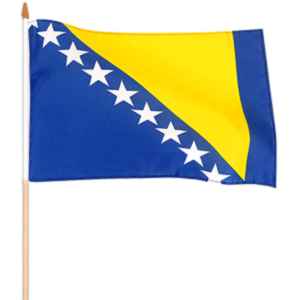 Vlajka Bosna a Hercegovina 45x30cm