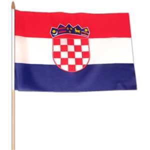 Vlajka Chorvátsko 45x30cm