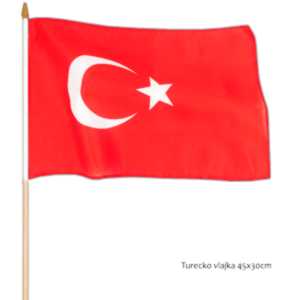 Vlajka Turecko 45x30cm