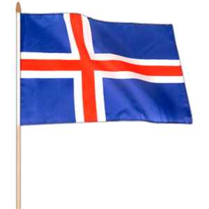Vlajka Island 45x30cm