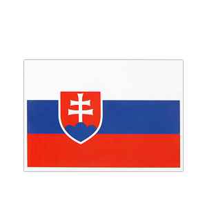 Samolepka slovenská vlajka 9x6,5cm