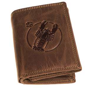 Peňaženka z kože Zverokruh Rak