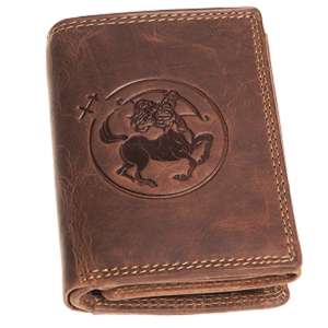 Peňaženka z kože Zverokruh Strelec