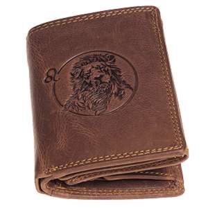 Peňaženka z kože Zverokruh Lev