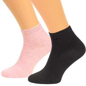 Dámske ponožky členkové Bambus 5 párov