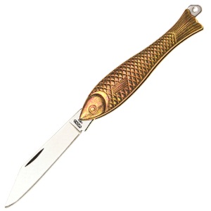 Vreckový nožík zlatá rybička Mikov