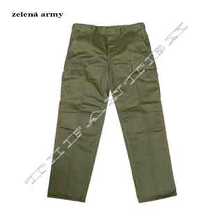 Maskáčové nohavice BDU zelená army