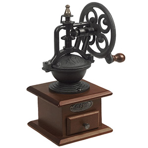 Ručný mlynček na kávu Retro