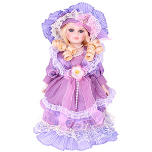 Bábika z porcelánu Nela