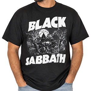 Tričko pánske Black Sabbath čierne