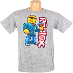 Detské tričko Roblox sivé