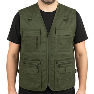 Vesta pre rybára Gold GK001 zelená