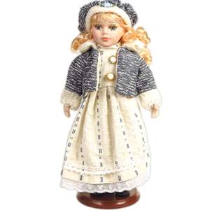 Retro bábika porcelánová Sára
