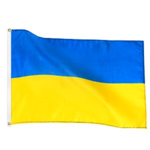 Veľká vlajka Ukrajiny 1,5 x 0,9 m
