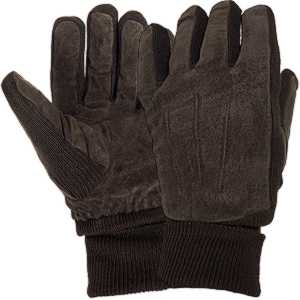 Zľava -23% Pánske rukavice Zateplené na zimu hnedé