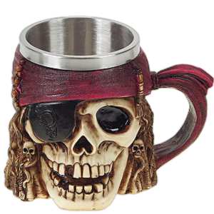 Nerezový pohár pirát