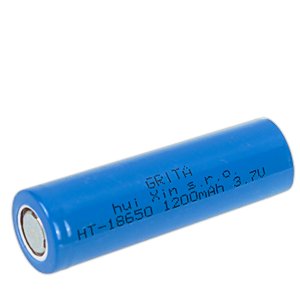 Dobíjacia batéria 18650 1200mAh 3,7V hladká