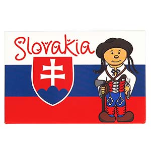 Magnetka na chladničku Slovakia Zbojník
